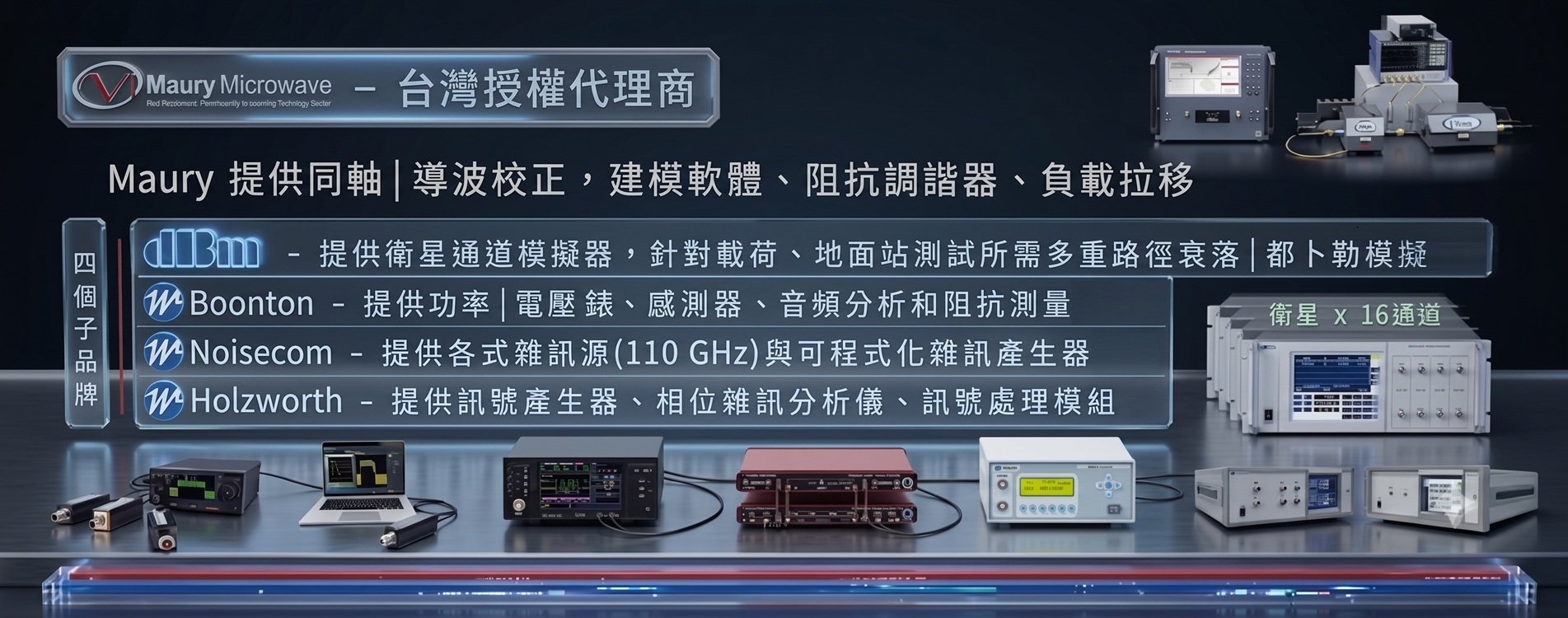 Maury Microwave 測試解決方案 Maury Microwave 測試解決方案